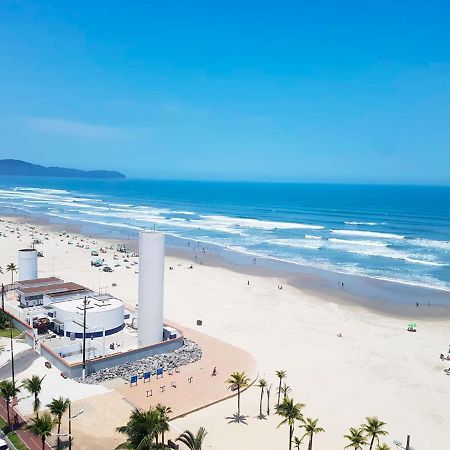 Apto C Vista Incrivel Para O Mar, Praia Grande Sp 外观 照片